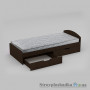 Дитяче ліжко Компаніт 90+2, 94.4х204.2 см, ДСП, венге
