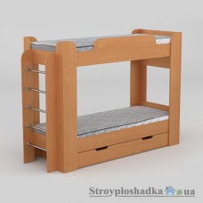 Детская кровать Компанит Твикс, 77.6х210.8 см, ДСП, бук