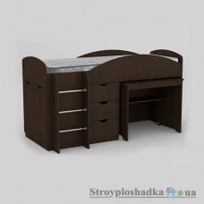Детская кровать Компанит Универсал, 89.2х194.2 см, ДСП, венге
