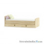 Детская кровать Мебель Сервис Валенсия, 97.5х202.5 см, ДСП, дуб санома