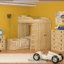 Детская кровать Мебель Сервис Валенсия горка, 97.1х202 см, ДСП, дуб санома