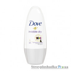Роликовий дезодорант Dove, Невидимий, 50 мл