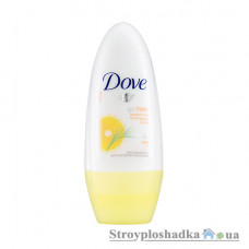 Роликовий дезодорант Dove, Заряд енергії, 50 мл