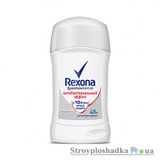 Твёрдый дезодорант Rexona, Антибактериальный эффект, 40 мл