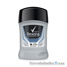Твердий дезодорант Rexona Men, Прозорий лід, 50 мл