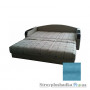 Диван-кровать Novelty Фаворит, 160х201 см, ткань София, ППУ, aqua