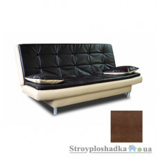 Диван-кровать Novelty Фрост, 130х200 см, ткань София, ППУ, chocolate
