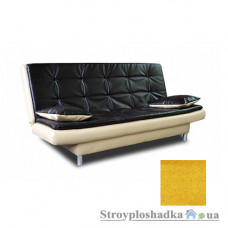 Диван-кровать Novelty Фрост, 130х200 см, ткань София, ППУ, mustard