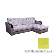 Кутовий диван-ліжко Novelty Фаворит, 170х220 см, тканина Софія, ППУ, avokado