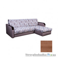 Кутовий диван-ліжко Novelty Фаворит, 170х220 см, тканина Софія, ППУ, cappuccino