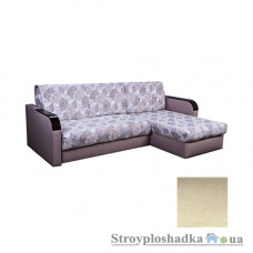 Кутовий диван-ліжко Novelty Фаворит, 170х220 см, тканина Софія, ППУ, ivory