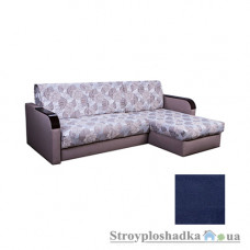 Угловой диван-кровать Novelty Фаворит, 170х240 см, ткань София, ППУ, night-blue