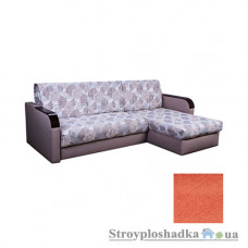 Кутовий диван-ліжко Novelty Фаворит, 170х220 см, тканина Софія, ППУ, sienna