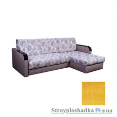 Кутовий диван-ліжко Novelty Фаворит, 170х220 см, тканина Софія, ППУ, sunshine