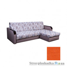 Кутовий диван-ліжко Novelty Фаворит, 170х220 см, тканина Софія, ППУ, terracotta