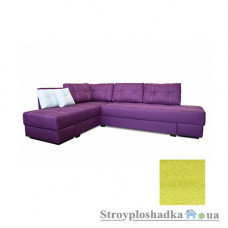 Угловой диван-кровать Novelty Фортуна, 160х200 см, ткань София, ППУ, avokado