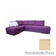 Кутовий диван-ліжко Novelty Фортуна, 160х200 см, тканина Софія, ППУ, beige