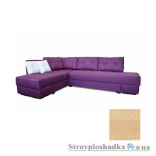 Угловой диван-кровать Novelty Фортуна, 160х200 см, ткань София, ППУ, caramel