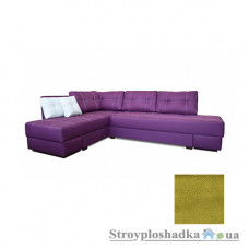 Угловой диван-кровать Novelty Фортуна, 160х200 см, ткань София, ППУ, olive