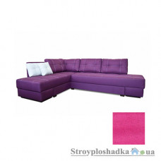 Кутовий диван-ліжко Novelty Фортуна, 160х200 см, тканина Софія, ППУ, rose