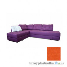 Угловой диван-кровать Novelty Фортуна, 160х200 см, ткань София, ППУ, terracotta