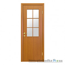 Межкомнатная дверь Новый Стиль Колори В-G, МДФ, со стеклом, 2000x600x34, ольха, шт.