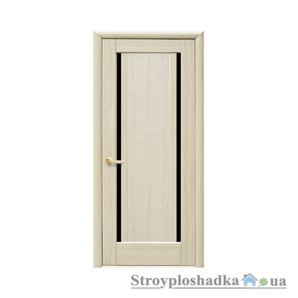 Межкомнатная дверь Новый Стиль Луиза BLK DeLuxe, 2000x900x40, ясень, шт.