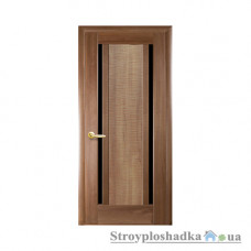 Межкомнатная дверь Новый Стиль Луиза BLK DeLuxe, 2000x800x40, золотая ольха, шт.