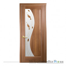 Межкомнатная дверь Новый Стиль Эскада Маэстра Р DeLuxe, со стеклом Р1, 2000x600x40, золотая ольха, шт.