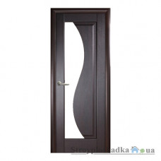 Межкомнатная дверь Новый Стиль Эскада G Маэстра DeLuxe, со стеклом, 2000x600x40, венге, шт.