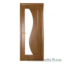 Межкомнатная дверь Новый Стиль Эскада G Маэстра DeLuxe, со стеклом, 2000x600x40, золотая ольха, шт.