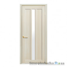 Межкомнатная дверь Новый Стиль Мода Марти, Экошпон, со стеклом, 2000x600x34, дуб жемчужный, шт.