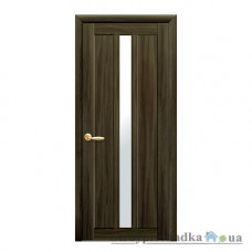 Межкомнатная дверь Новый Стиль Мода Марти, Экошпон, со стеклом, 2000x600x34, кедр, шт.