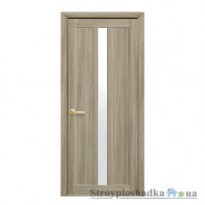Межкомнатная дверь Новый Стиль Мода Марти, Экошпон, со стеклом, 2000x600x34, сандал, шт.