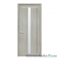 Межкомнатная дверь Новый Стиль Мода Марти, Экошпон, со стеклом, 2000x600x34, ясень патина, шт.