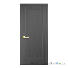 Межкомнатная дверь Новый Стиль Мира Ностра DeLuxe, 2000x600x40, серый, шт.