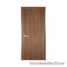 Межкомнатная дверь Новый Стиль Сакура ПВХ DeLuxe, 2000x600x40, золотая ольха, шт.