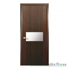 Межкомнатная дверь Новый Стиль Аста Зебрана DeLuxe, 2000x600x34, каштан, шт.