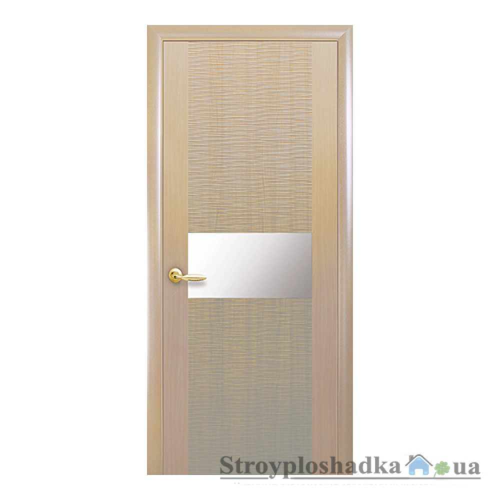 Межкомнатная дверь Новый Стиль Аста Зебрана DeLuxe, 2000x900x34, ясень, шт.