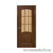 Межкомнатная дверь Омис Капри СС, кора бронза, орех, 2000x700x40, шт.