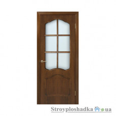 Міжкімнатні двері Оміс Кароліна ПО, горіх, 2000x600x40, шт.