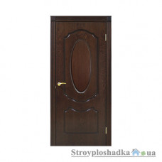Міжкімнатні двері Оміс Олівія ПГ, горіх Lux, 2000x600x40, шт.