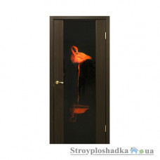 Межкомнатная дверь Омис Премьера ФП Фламинго, венге FL, 2000x700x40, шт.