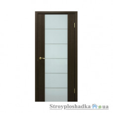 Межкомнатная дверь Омис Премьера ПО с молдингом, венге FL, 2000x600x40, шт.