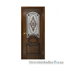 Міжкімнатні двері Оміс Вікторія СС+ФП, лісовий горіх, 2000x600x40, шт.
