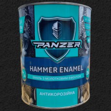 Емаль з молотковим ефектом 3 в 1 Hammer Enamel Panzer чорна, 2 л