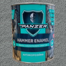 Эмаль с молотковым эффектом 3 в 1 Hammer Enamel Panzer графит, 0,75 л