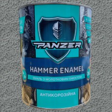Эмаль с молотковым эффектом 3 в 1 Hammer Enamel Panzer графит, 2 л