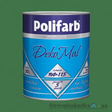 Polifarb (Полифарб) DekoMal ПФ-115 алкидная эмаль, светло-зеленая, 0.9 кг