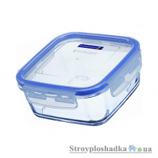 Квадратна ємність для зберігання їжі Luminarc Pure Box G8415, 760 мл, 1 шт
